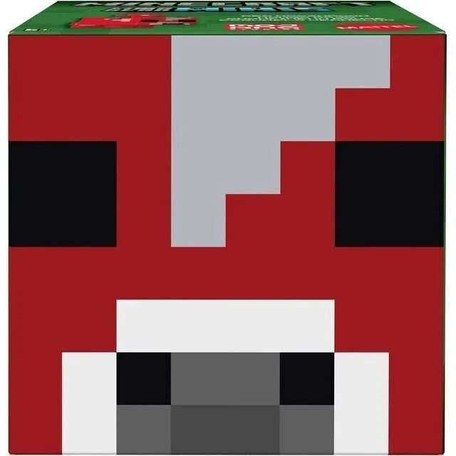 Alt view image 2 of 2 - Minecraft Toys, Mob Head Minis Figures - Red Mooshroom