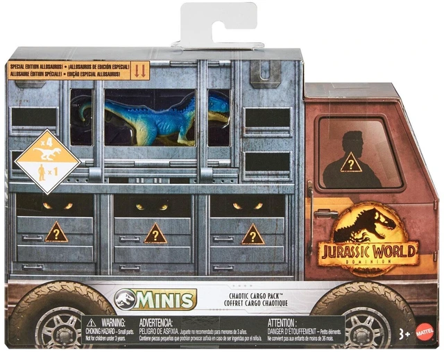 Main image of Jurassic World Dominion Chaotic Cargo Pack of 5 Mini Figures