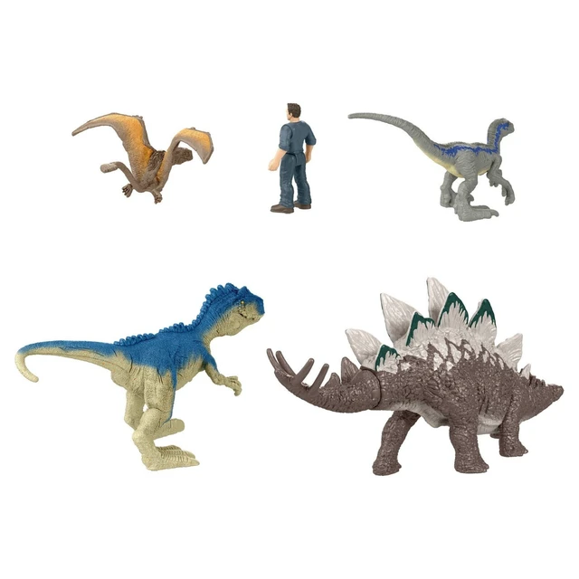 Alt view image 2 of 6 - Jurassic World Dominion Chaotic Cargo Pack of 5 Mini Figures