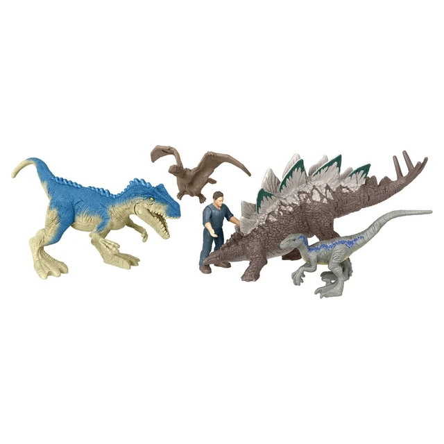 Alt view image 4 of 6 - Jurassic World Dominion Chaotic Cargo Pack of 5 Mini Figures