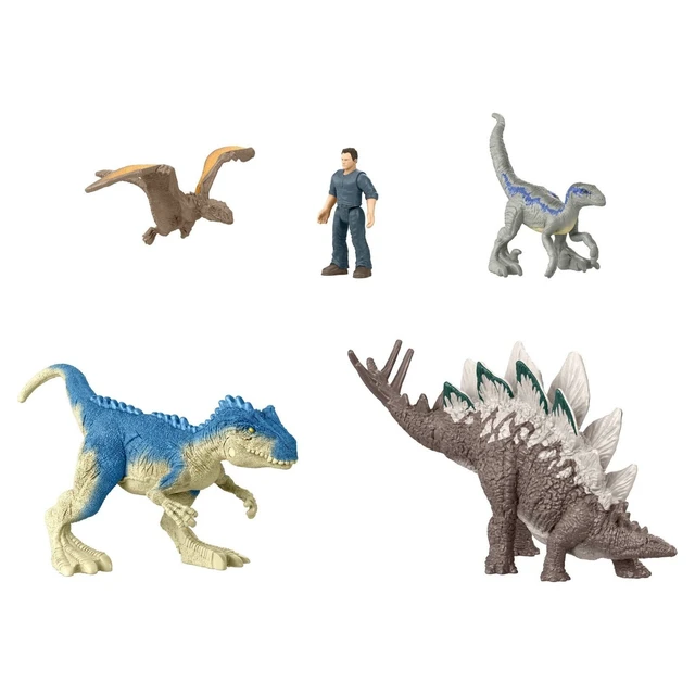 Alt view image 6 of 6 - Jurassic World Dominion Chaotic Cargo Pack of 5 Mini Figures