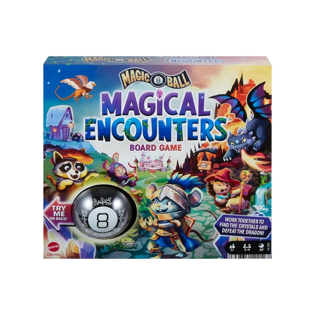 Main image of Magic 8 Ball Magical Encounters Board Game for Kids