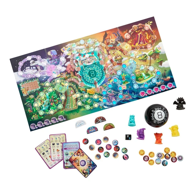 Alt view image 6 of 6 - Magic 8 Ball Magical Encounters Board Game for Kids