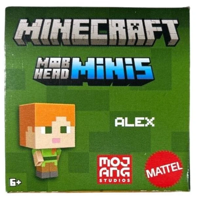 Main image of Minecraft Toys, Mob Head Minis Figures - Alex