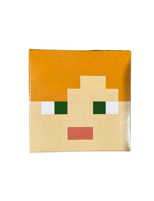 Alt view image 2 of 2 - Minecraft Toys, Mob Head Minis Figures - Alex
