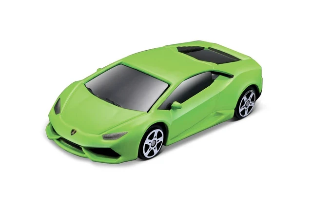 Alt view image 3 of 4 - Maisto Single Loop Launcher with Die Cast Green Lamborghini Racer Car