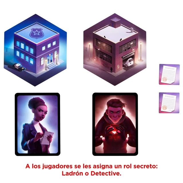 Alt view image 3 of 7 - Mattel Jewel Heist Team Strategy Game with Board, Vault, Jewels - Mystery Role-Play Social Deduction for Adults, Family & Kids 13+