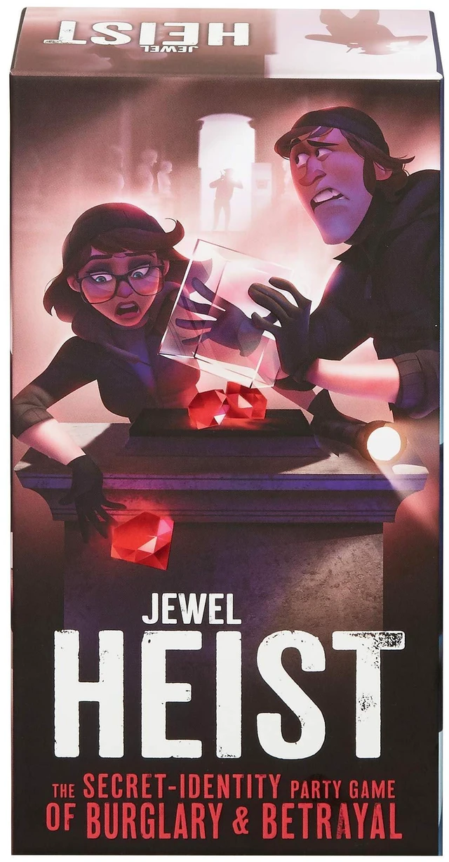 Main image of Mattel Jewel Heist Team Strategy Game with Board, Vault, Jewels - Mystery Role-Play Social Deduction for Adults, Family & Kids 13+