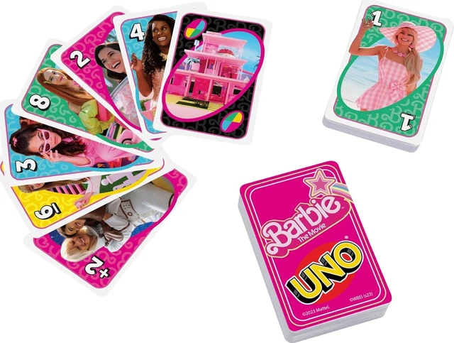 Alt view image 2 of 6 - Mattel Games UNO Barbie The Movie Card Game