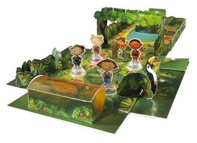 Main image of Mattel Pop Up Rainforest Safari Game