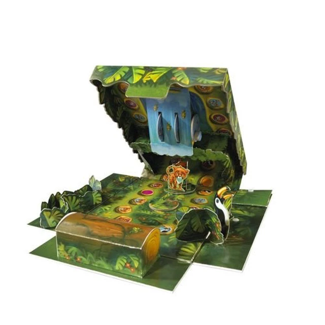Alt view image 2 of 2 - Mattel Pop Up Rainforest Safari Game