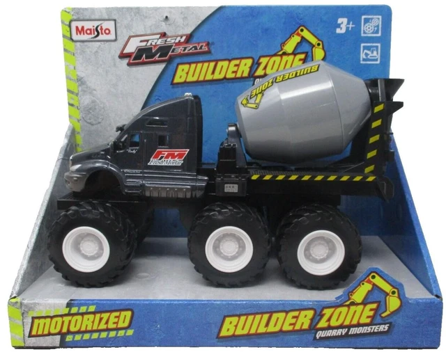 Main image of Maisto Fresh Metal Builder Zone Quarry Monsters - Fresh Mortar Truck
