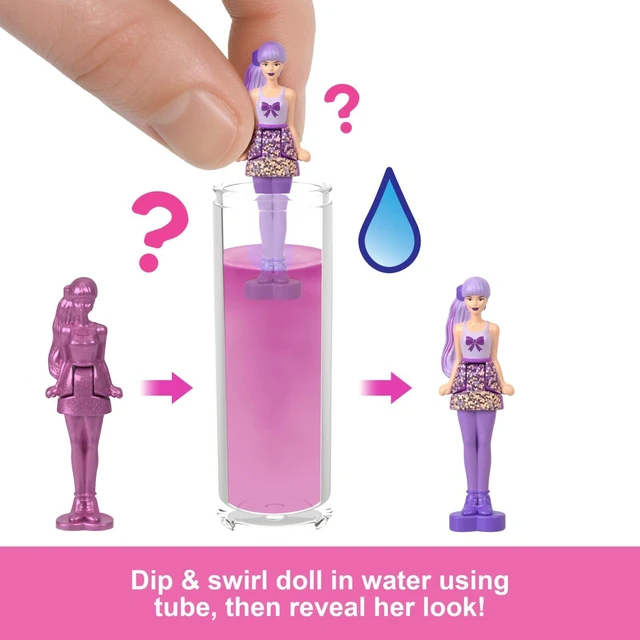 Alt view image 2 of 5 - Barbie Mini BarbieLand Color Reveal Dolls, 1.5-inch Doll