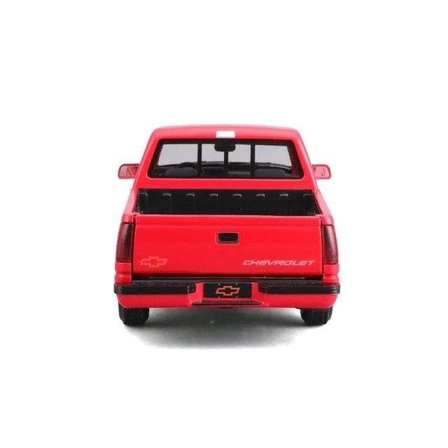 Alt view image 6 of 7 - Maisto Assembly Line 1/24 AL 1993 Chevrolet 454 SS Pick-up (Red)