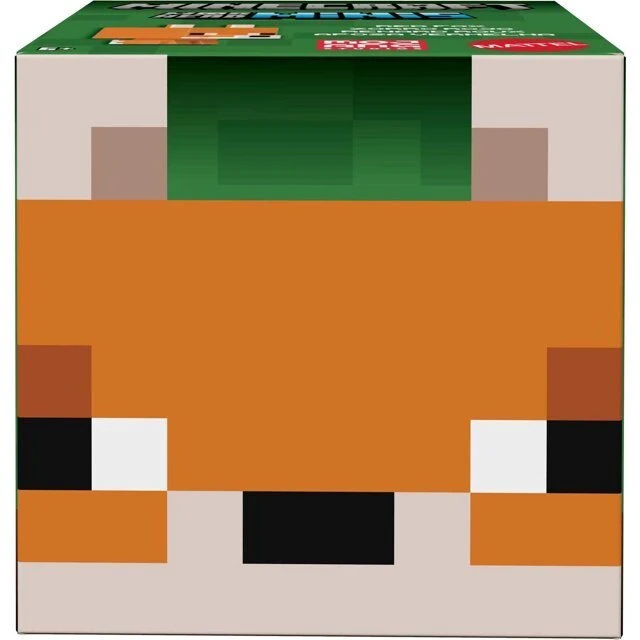 Alt view image 2 of 2 - Minecraft Toys, Mob Head Minis Figures - Red Fox