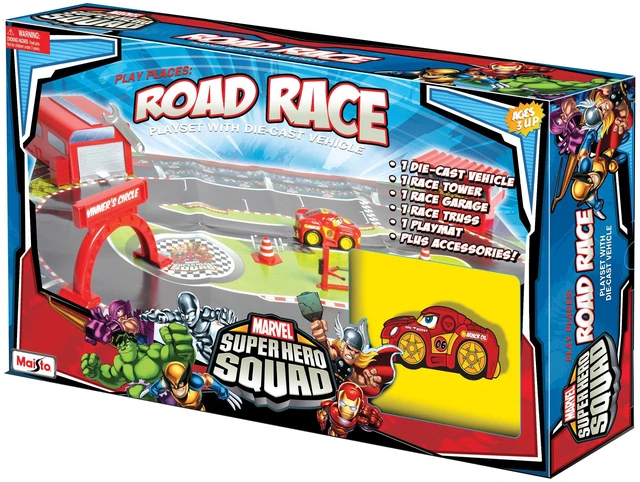 Main image of Maisto Super Hero Squad: Play Places - Road Race