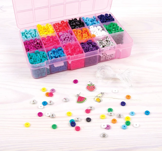 Alt view image 2 of 6 - Make it Real Heishi Bead Kit - Square Box 1741