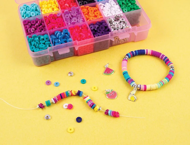 Alt view image 4 of 6 - Make it Real Heishi Bead Kit - Square Box 1741