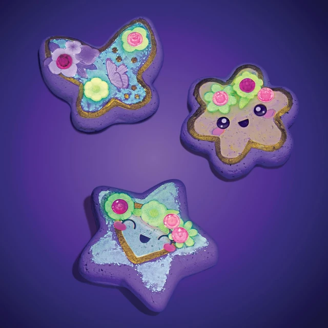 Alt view image 7 of 7 - Make It Real Rock Dough Glowing Garden Rock Molding Air-Dry Clay