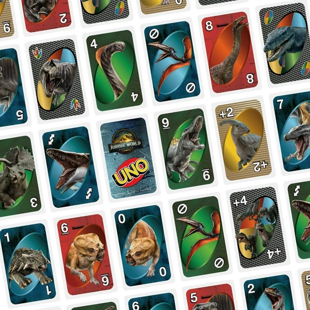 Alt view image 4 of 6 - UNO Jurassic World Rebirth Card Game
