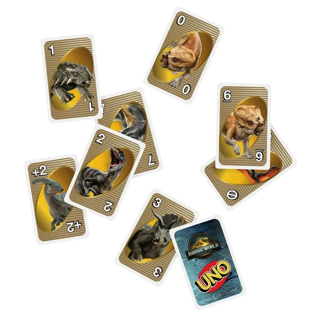Alt view image 5 of 6 - UNO Jurassic World Rebirth Card Game