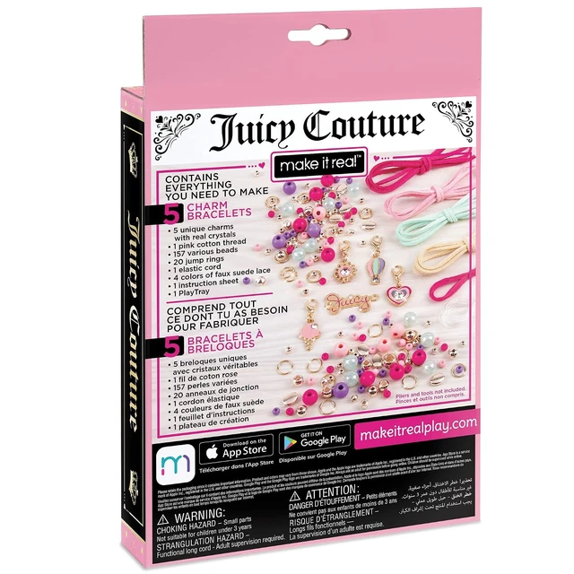 Alt view image 2 of 5 - Make It Real Mini Juicy Couture Crystal Sunshine Bracelets