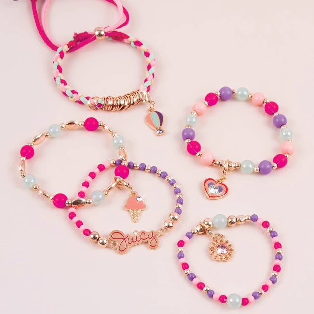 Alt view image 4 of 5 - Make It Real Mini Juicy Couture Crystal Sunshine Bracelets
