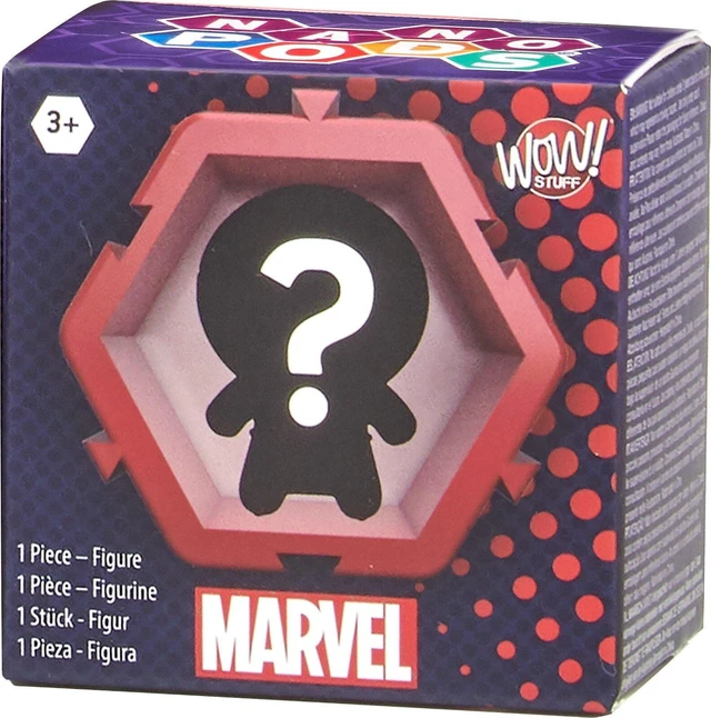 Main image of NANO PODS Connectable Collectable Marvel Surprise Toy Character Figures