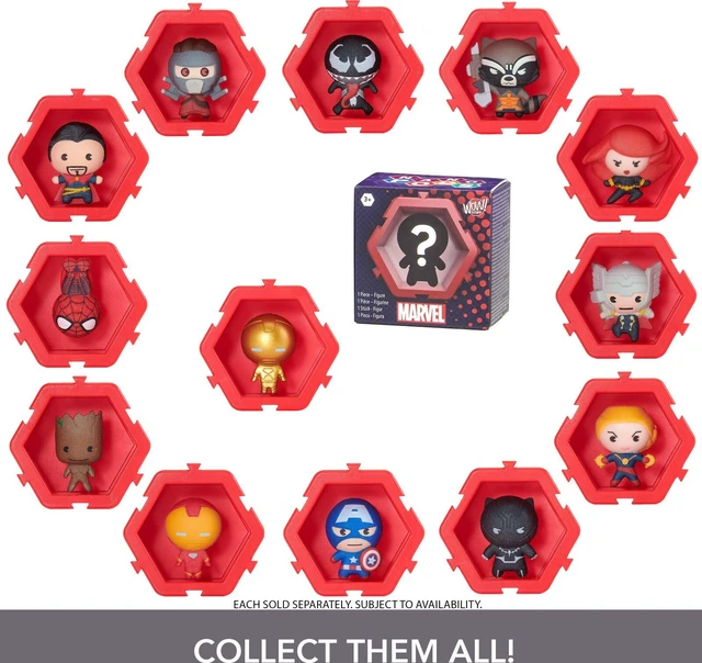 Alt view image 6 of 6 - NANO PODS Connectable Collectable Marvel Surprise Toy Character Figures