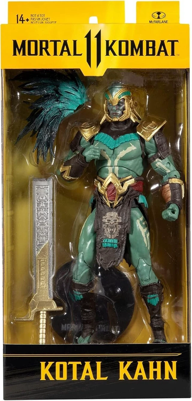 Main image of McFarlane Toys Mortal Kombat Kotal Kahn 7" Action Figure with Accessories