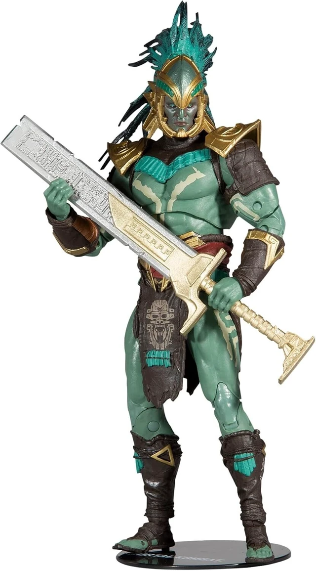 Alt view image 4 of 4 - McFarlane Toys Mortal Kombat Kotal Kahn 7" Action Figure with Accessories