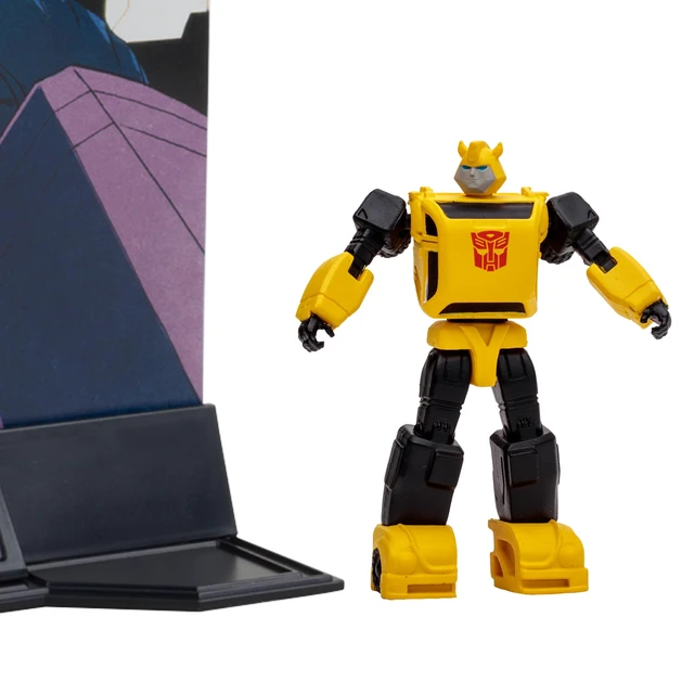 Alt view image 4 of 6 - McFarlane Toys - Transformers Page Punchers 2pk Bumblebee and Wheeljack 3in Action Figures with 2 Comics