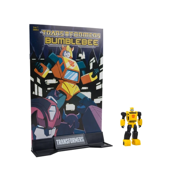 Alt view image 5 of 6 - McFarlane Toys - Transformers Page Punchers 2pk Bumblebee and Wheeljack 3in Action Figures with 2 Comics