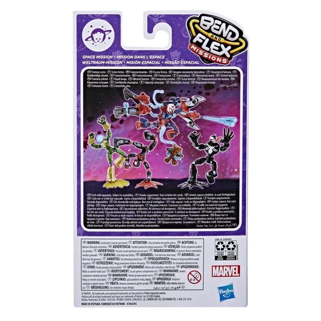 Alt view image 2 of 3 - Marvel Spider-Man Bend and Flex Missions Marvels Mysterio Space Mission Figure