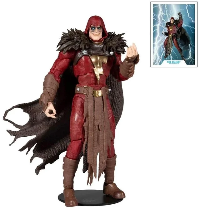 Alt view image 2 of 7 - McFarlane Toys DC Multiverse King Shazam (The Infected) 7" Action Figure with Accessories