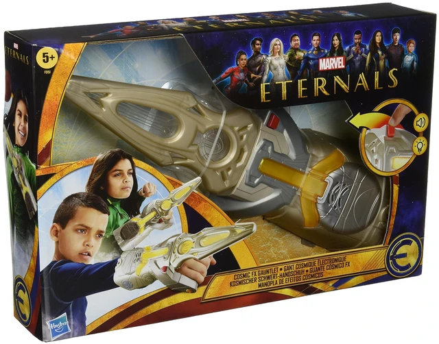 Alt view image 3 of 4 - Hasbro Marvel The Eternals Cosmic FX Gauntlet Role Play Toy, Lights and Sounds, Inspired by The Eternals Movie, for Kids Ages 5 and Up