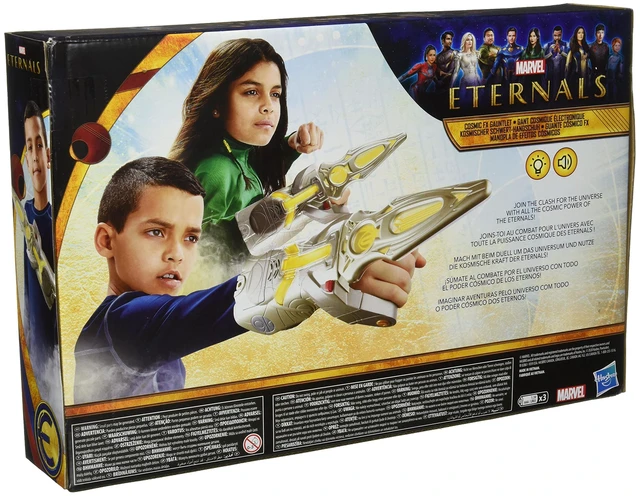 Alt view image 4 of 4 - Hasbro Marvel The Eternals Cosmic FX Gauntlet Role Play Toy, Lights and Sounds, Inspired by The Eternals Movie, for Kids Ages 5 and Up