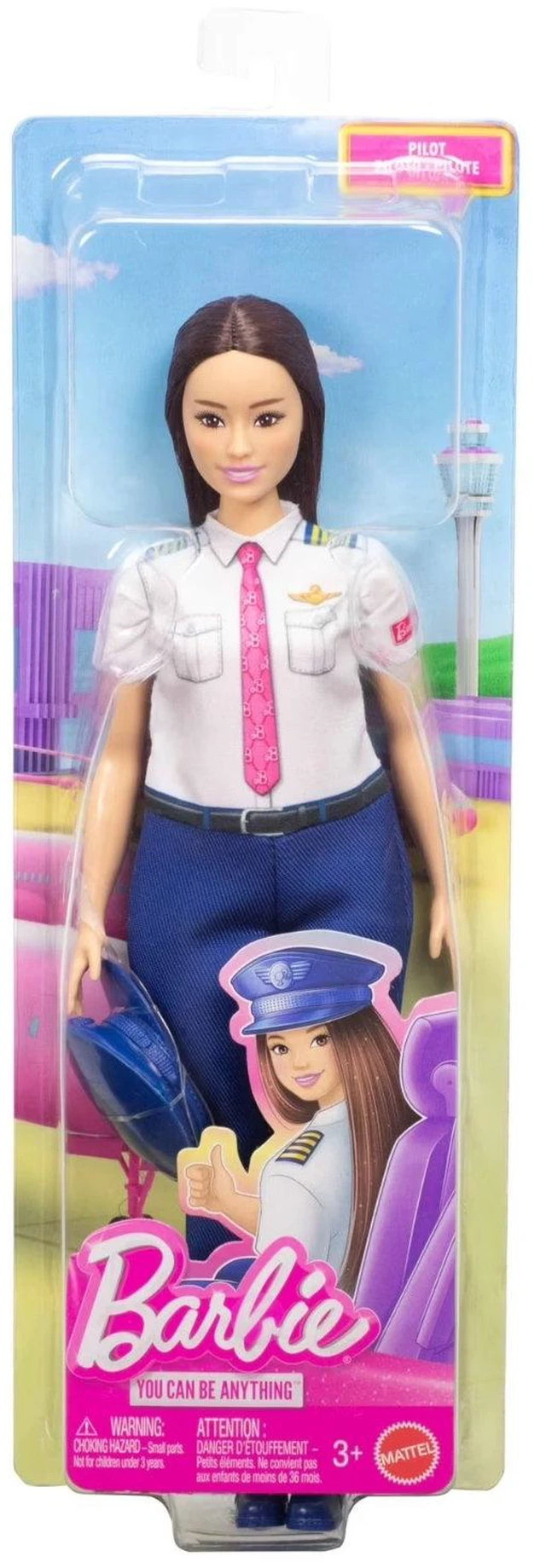 Alt view image 2 of 4 - Barbie Careers Pilot Doll & Accessory, Brunette
