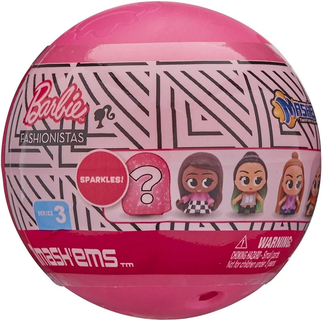 Main image of Mash'ems 50853 Barbie Fashionistas Blind Box / Ball Mystery Toy