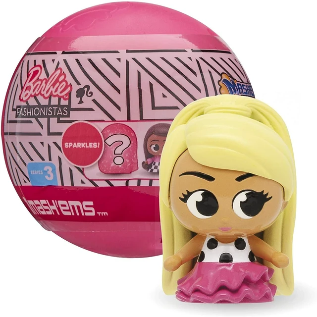 Alt view image 2 of 3 - Mash'ems 50853 Barbie Fashionistas Blind Box / Ball Mystery Toy
