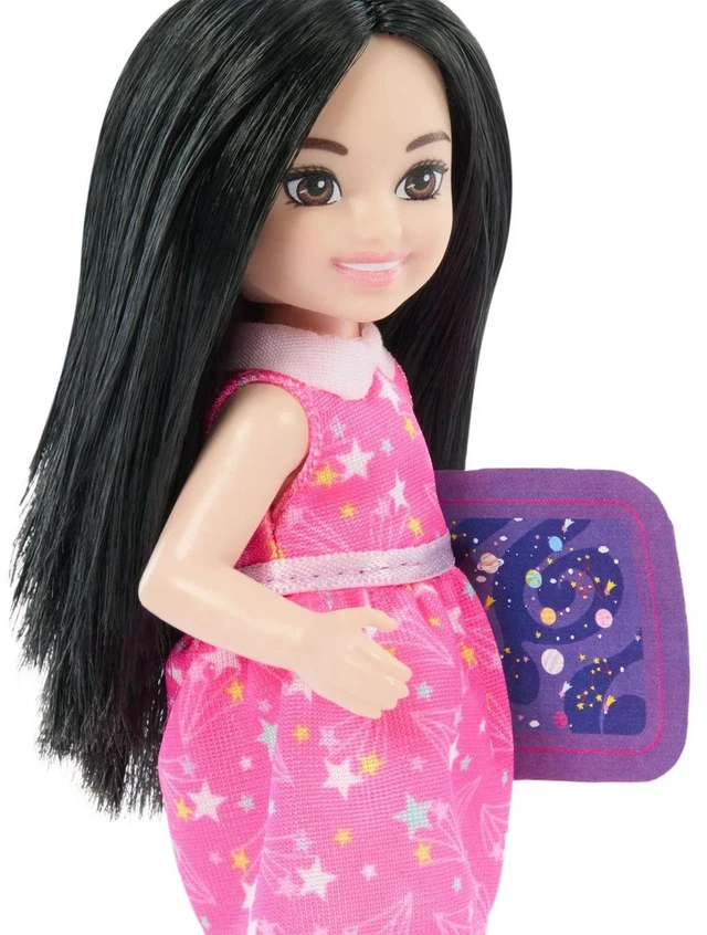 Alt view image 6 of 7 - Barbie Chelsea Can Be Career Astronomer Brunette Doll & Accessories