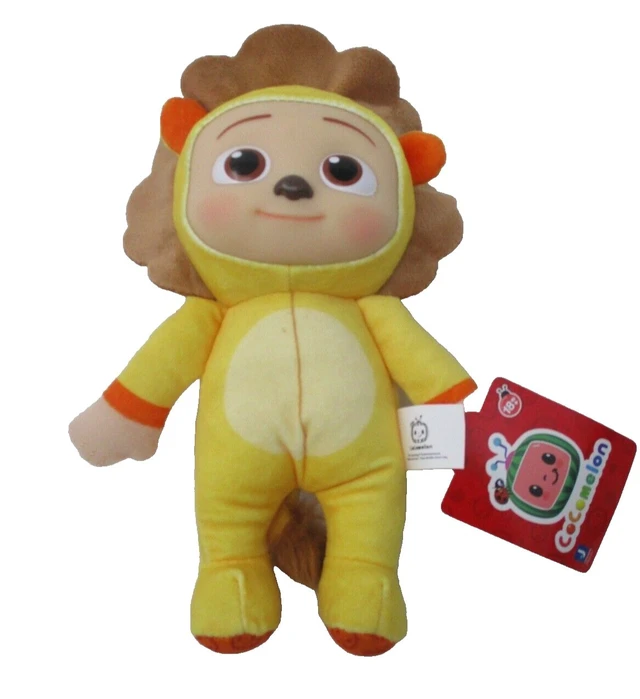 Alt view image 7 of 8 - Jazwares Cocomelon JJ Lion Costume Plush Toy 8 Soft Stuffed Doll with Tags for Toddlers