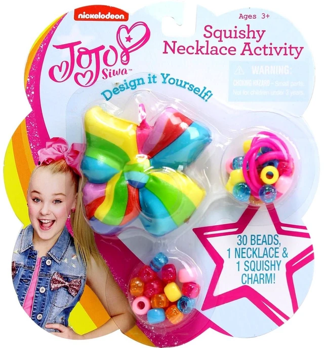 Main image of JoJo Siwa Squishy Bow Necklace Activity Set