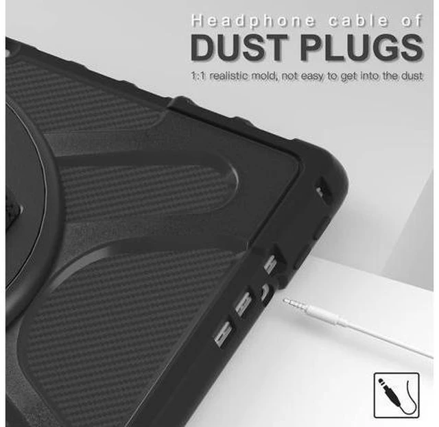 Alt view image 3 of 7 - Bundle- Surface Pro 8 Case 13 inch and 2 Pack Tempered Glass Screen Protector