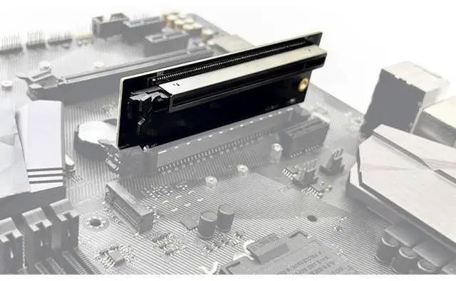 Alt view image 7 of 7 - 4.0 x16 PCIe Extended Card Gen*3/4 Test Protection Card Expansion Riser Adapter Extender PCI-E Slots Protector for Motherboard 1U 2U 3U (R33U)