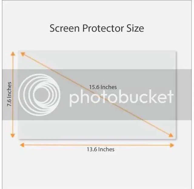 Alt view image 5 of 6 - Tempered Glass Screen Protector for 15.6 Inches Laptop, 9H Hardness and Crystal Clear, Compatible with Any 15.6 inch Touch Screen Laptop