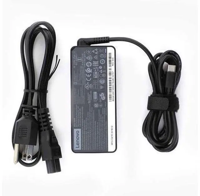 Main image of New Genuine ThinkPad 65 Watt 20V 3.25A Type-C USB AC Adapter ADLX65YDC2A