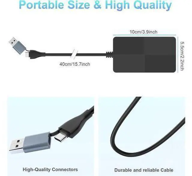 Alt view image 7 of 7 - USB C USB3.0 Multi Card Reader Hub, SD/XD/TF/CF/MS Card Slot with 3 USB3.0, 8 in 2 Memory Card Reader/Adapter/Hub for SD SDXC SDHC CF CFI XD MS TF Micro SD Micro SDXC SDHC MS MMC UHS-I USB Stick Mouse