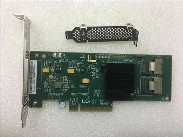 Main image of LSI 9201-8i = (9211-8i) 6Gbps SAS HBA FW: P20 IT Mode ZFS FreeNAS unRAID