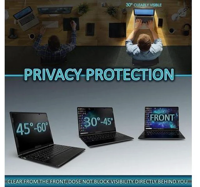 Alt view image 2 of 7 - Privacy Screen Filter for 12.5 Inches Laptop